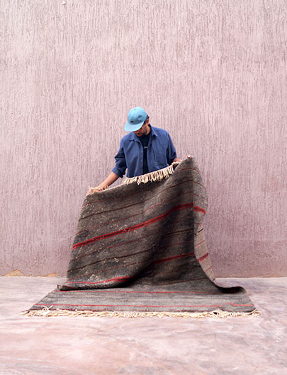 Atypical Moroccan Rug